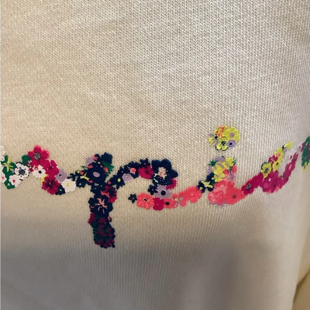 CHAMPIAN FLORAL SWEATSHIRT NWOT MULTI COLOR SIZE LARGE